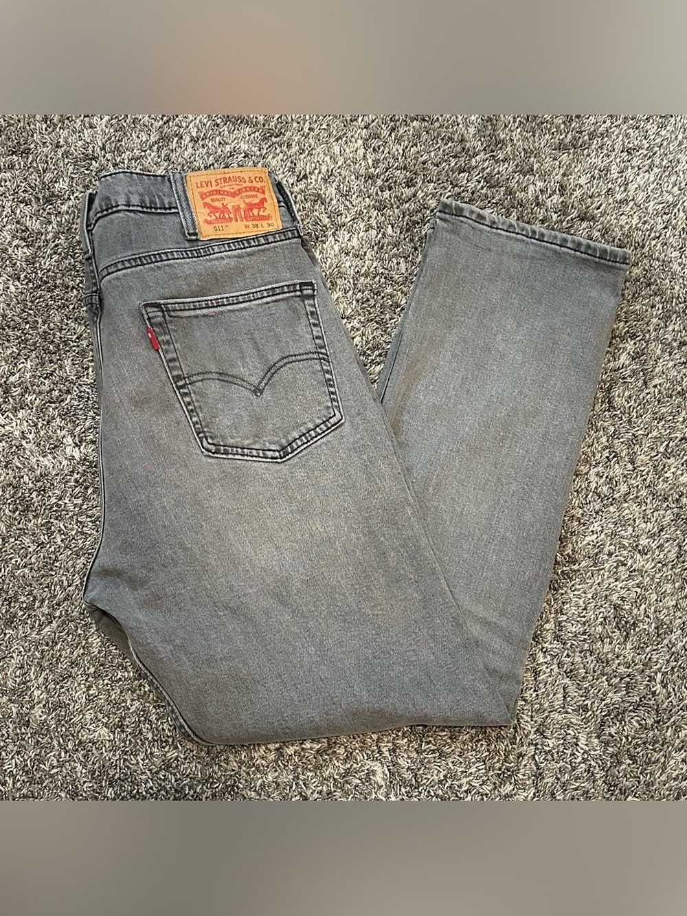 Levi's Men’s Gray Slim fit 511